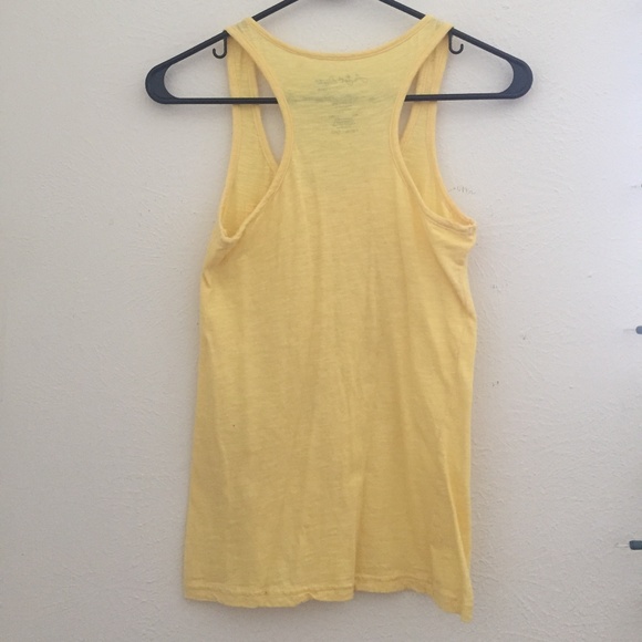 Yellow Basic Tank Top - Picture 2 of 2